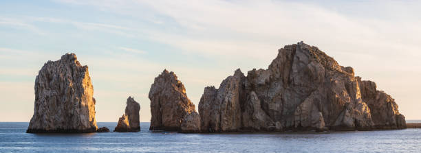 istock Panoramic sunset at Land's End in Cabo San Lucas, Mexico 1200304217