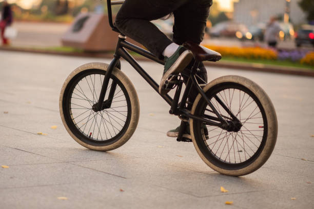 istock BMX bike for various stunts. 1200305498