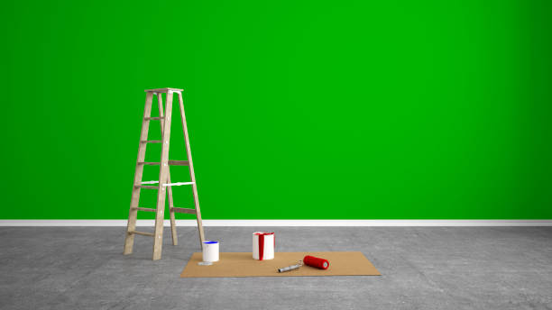 istock renovate living room with color wall and paint roller 1200312767