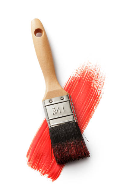 istock Paint: Paint Brush Isolated on White Background 1200322318