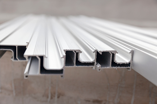 Aluminum rails for solar panel installation