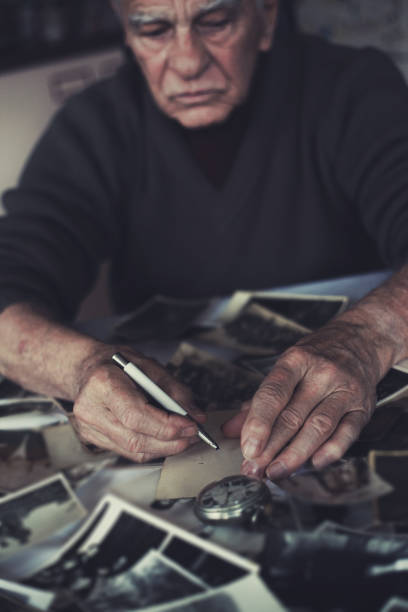 istock One old man memories in time 1200327772