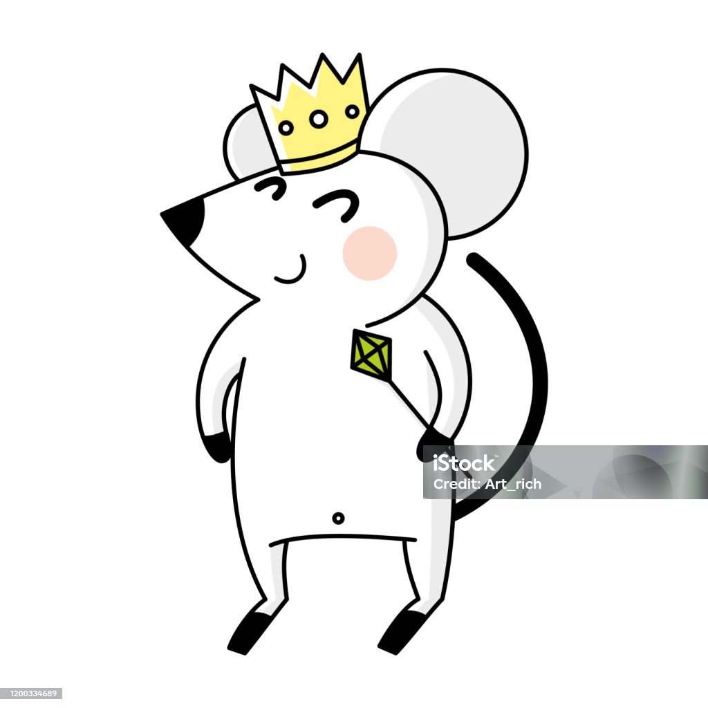 Ilustración de Ratón Blanco De Dibujos Animados Con Una Corona En La Cabeza Y Una Varita Mágica En Sus Manos Concepto De Hada Mágica y más Vectores Libres de Derechos de Alegre - Ilustración de Ratón Blanco De Dibujos Animados Con Una Corona En La Cabeza Y Una Varita Mágica En Sus Manos Concepto De Hada Mágica y más Vectores Libres de Derechos de Alegre -
