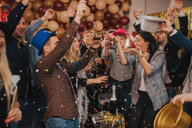 istock group of  people enjoying party 1200344041
