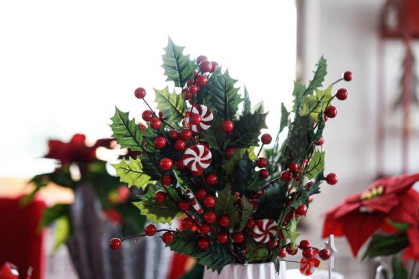 istock Close-Up Of Red Berries In Vase On Table 1200345756