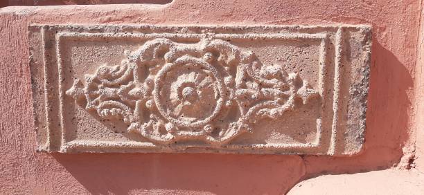 istock Street architecture tiles of ancient origin. 1200345905