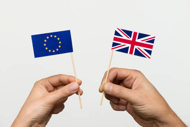 istock British and European Union Flag 1200347731