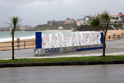 Poster of the city of Santander, Cantabria