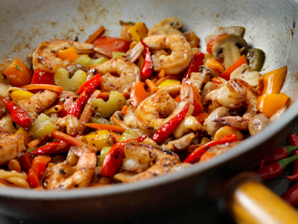 istock Kung Pau Cashew Shrimp 1200348939