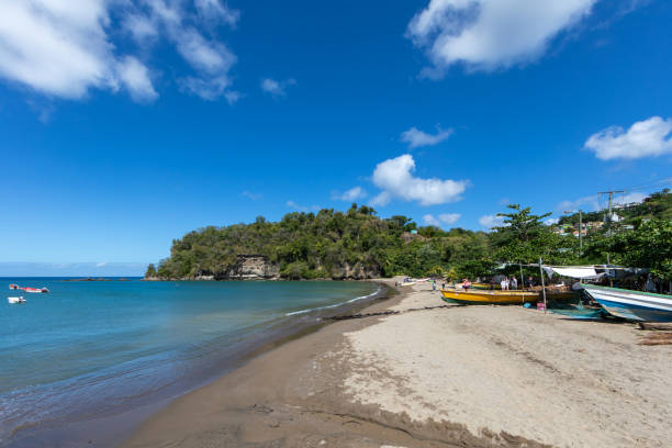 istock Saint Lucia, West Indies - Anse La Raye beach 1200358433