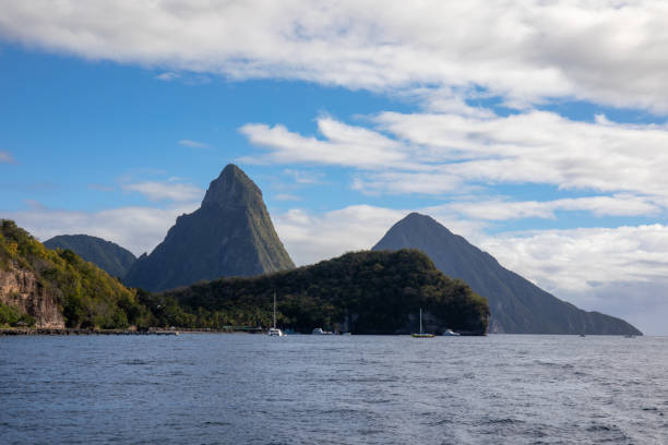 istock Saint Lucia, West Indies - Anse Chastanet beach and the Pitons 1200359038
