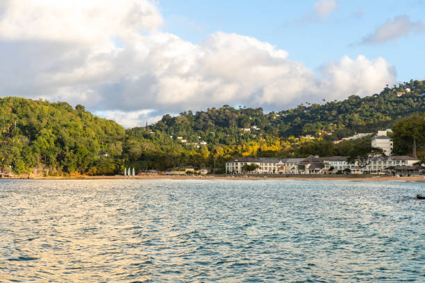 istock Saint Lucia, West Indies - Resort near Castries 1200360641