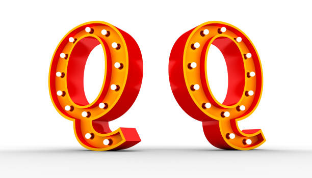 istock Red alphabet light bulb 3d rendering on white background with Clipping path ready to use. 1200360857