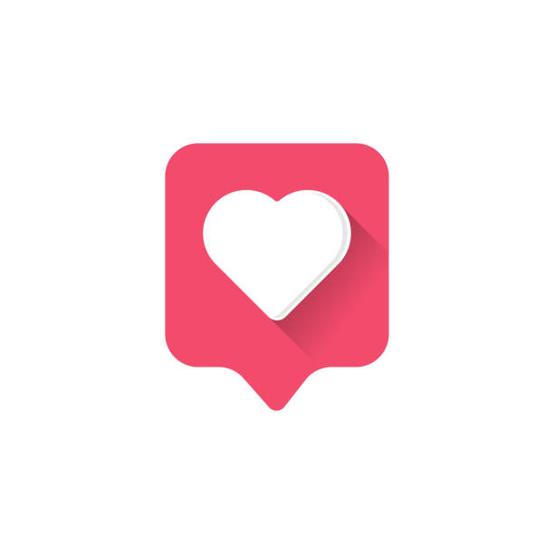 ilustrações de stock, clip art, desenhos animados e ícones de heart icon logo. heart icon sign. heart icon flat. heart icon design. - amor