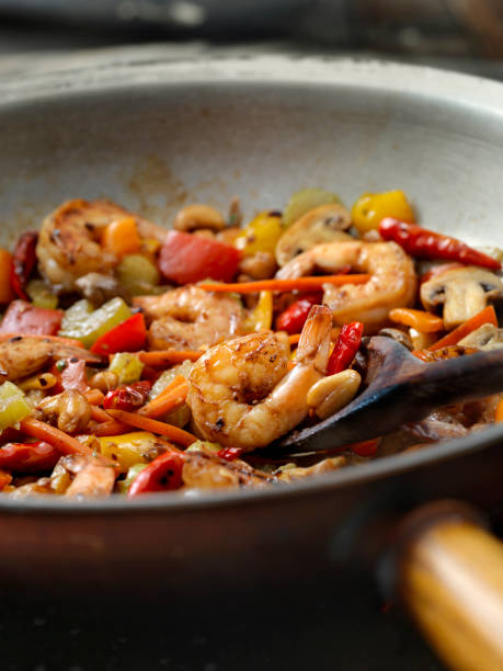 istock Kung Pau Cashew Shrimp 1200380935