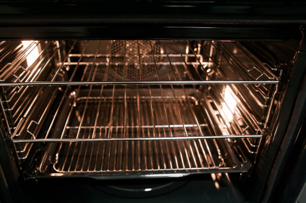 istock The inside of a stove new oven 1200387507