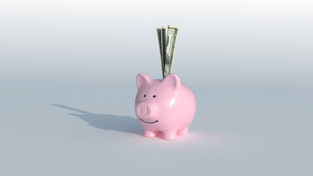 istock Piggy Bank 100 USD 1200388896