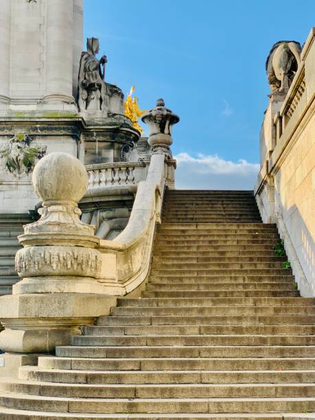 istock Downstairs - the Alexander III Bridge 1200400728