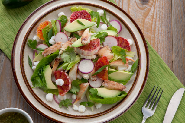 istock Blood Orange Crab Posole Salad 1200404755