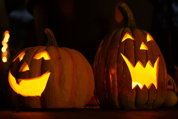 istock Image of Halloween jack lantern 1200427631