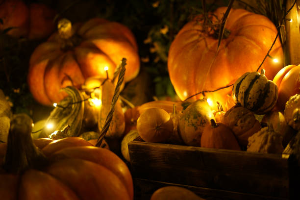 istock Image of Halloween jack lantern 1200428256