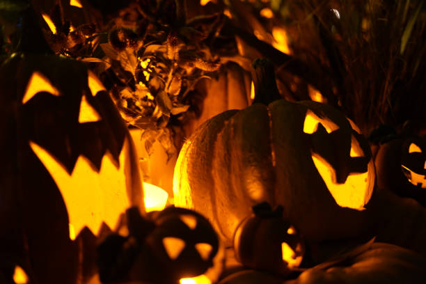 istock Image of Halloween jack lantern 1200428266