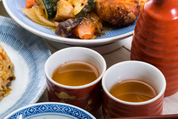 Chinese food and Shaoxing liquor