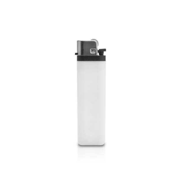 istock White plastic gas lighter isolated on white background with clipping path 1200435273