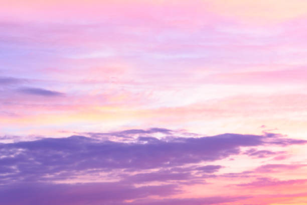 istock Beautiful sky at sunset. Bright clouds. Sky background. 1200435275