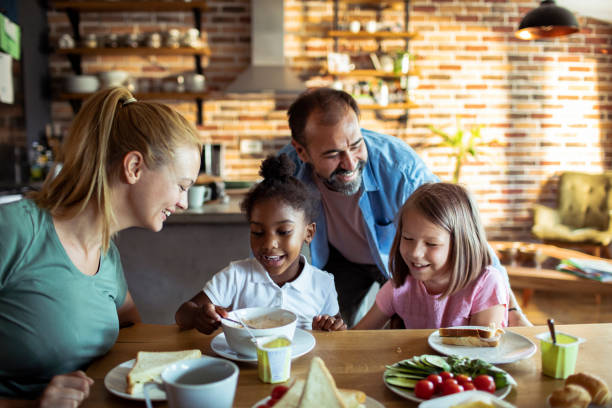 istock Young Family having Breakfast 1200439769