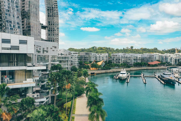 istock Luxury homes in Singapore 1200448027