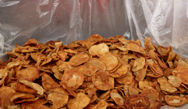 istock Indian dish pudi or puri in the bowl 1200452676