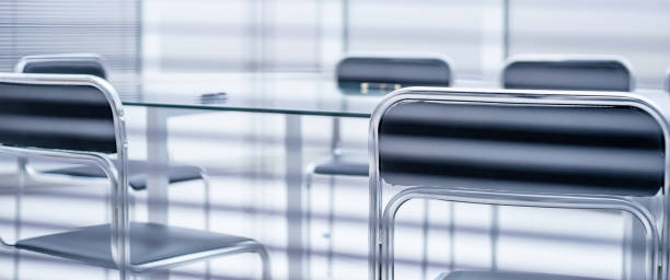 istock through the blinds. conference room before a business meeting 1200453995