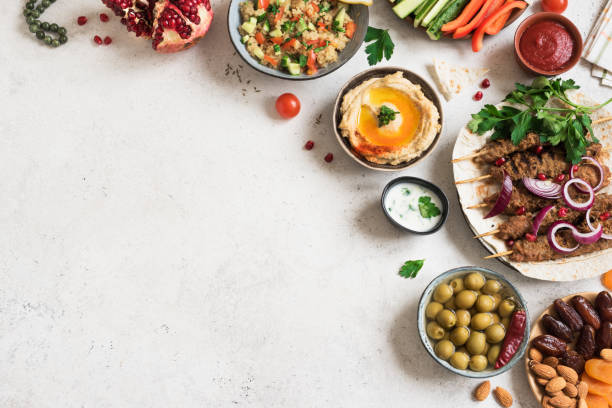 istock Arabic and Middle Eastern food 1200458141
