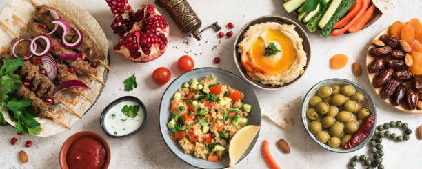 istock Arabic and Middle Eastern food 1200458757