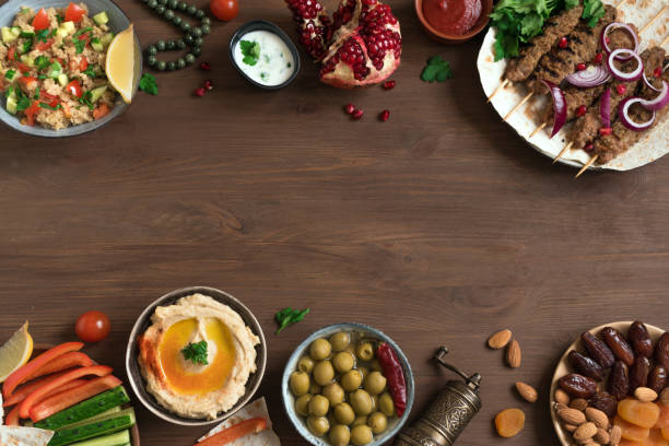istock Arabic and Middle Eastern food 1200458763