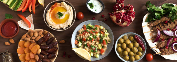 istock Arabic and Middle Eastern food 1200458786