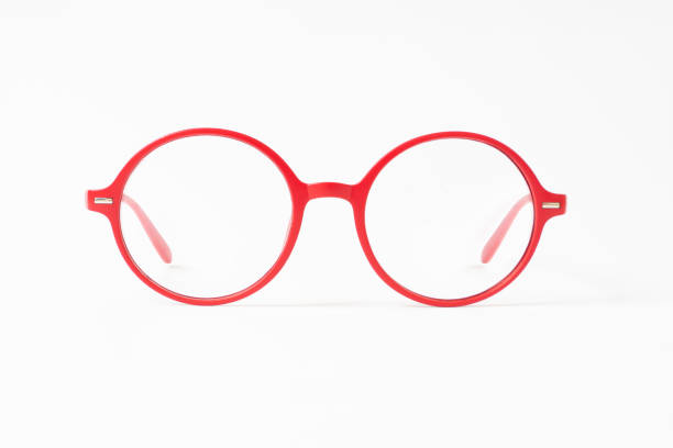 istock red fashion glasses isolated on white background 1200463421