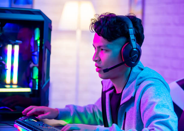 istock cyber sport gamer playing game 1200466073