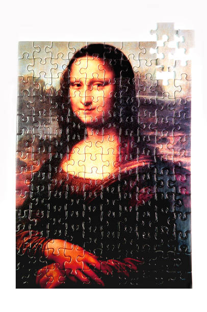 istock Jigsaw Puzzle of Mona Lisa 1200469194