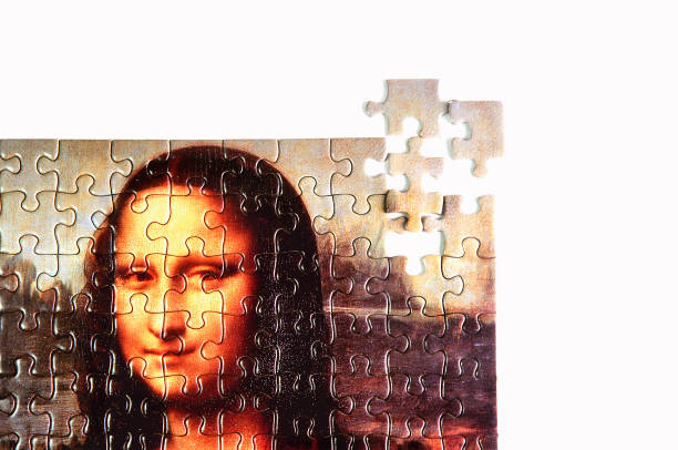 istock Jigsaw Puzzle of Mona Lisa 1200469246