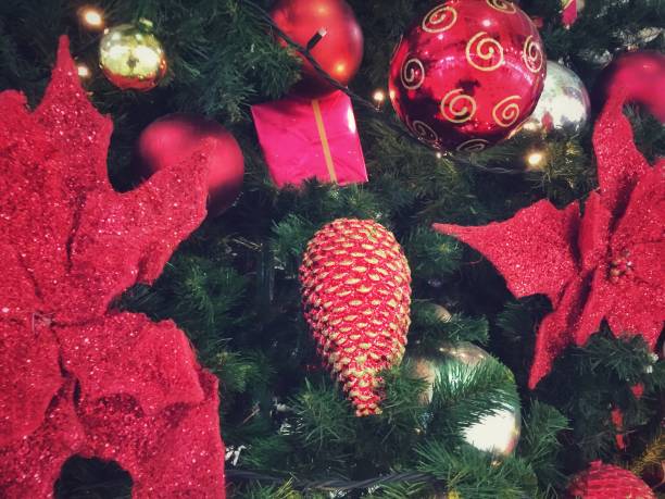 istock photographer Kravtsov, New Year, Christmas tree decorations, Christmas tree with decorations, 1200469305