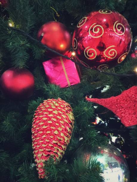 istock photographer Kravtsov, New Year, Christmas tree decorations, Christmas tree with decorations, 1200469405