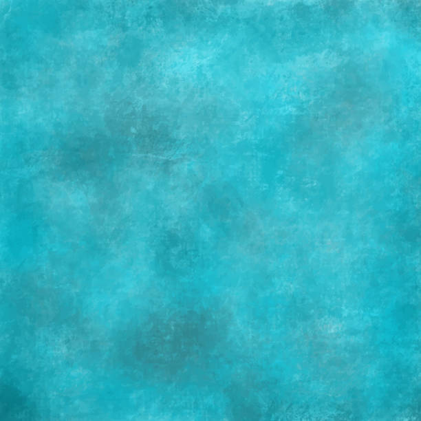 бирюзовый синий и серый абстрактная текстура стены. гранж вектор фон. - turquoise backgrounds wall paint stock illustrations