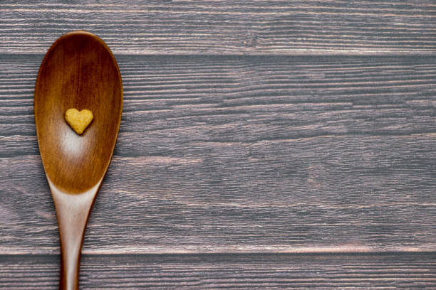 istock Dog food shot on wooden pattern background 1200478671