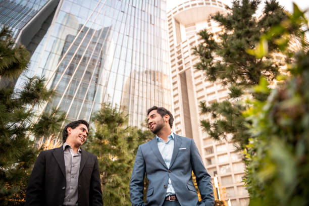 istock Low angle photo of businessmen 1200480093