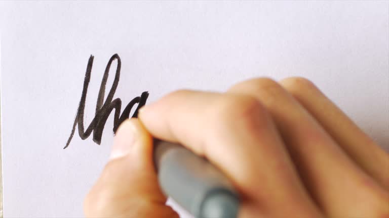 Thanks Script Gif Thank You Writing Gif