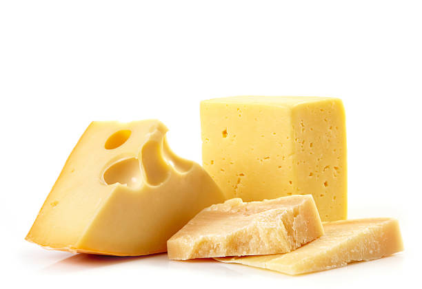 various types of cheese stock photo