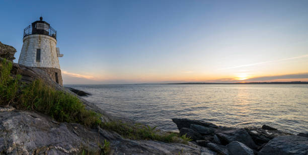 istock Castle Hill Lighthouse in Newport, Rhode Island 1200495526