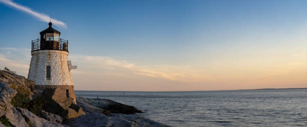 istock Castle Hill Lighthouse in Newport, Rhode Island 1200495557
